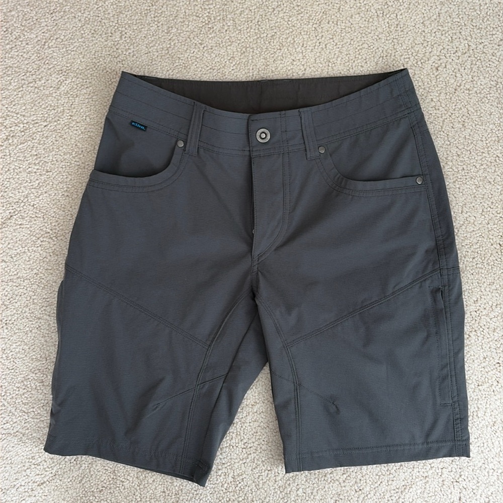 Kuhl Mens “Silencr” Cargo Shorts - Size 31 - Color “Carbon”